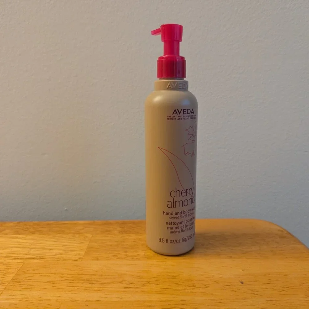 AVEDA Cherry Almond Hand & Body Wash - 8.5 oz 250ml